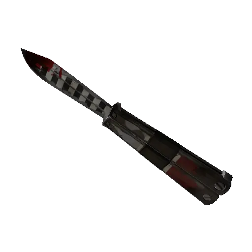 Strange Airwolf Knife (Battle Scarred) (Battle Scarred) — Team Fortress 2 war paint
