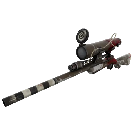 Airwolf Sniper Rifle (Battle Scarred) (Battle Scarred) — Team Fortress 2 war paint