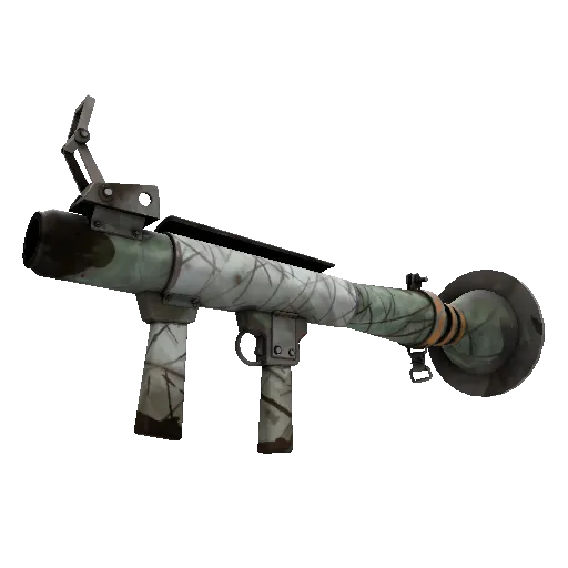 Strange Aqua Marine Rocket Launcher (Battle Scarred) (Battle Scarred) — Team Fortress 2 war paint