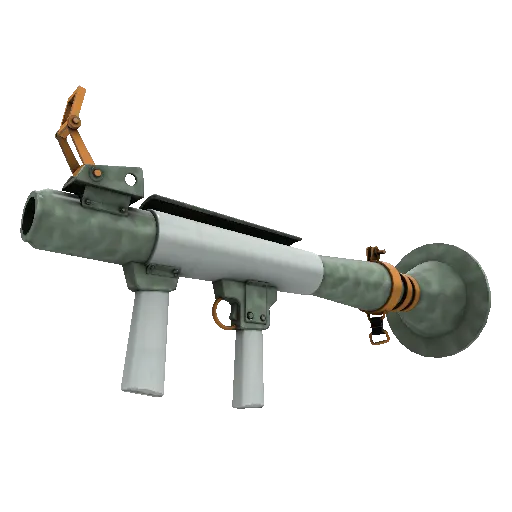 Aqua Marine Rocket Launcher war paint