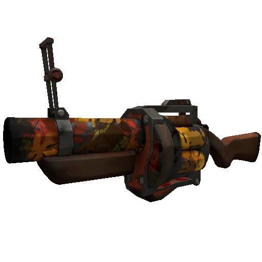 Autumn Grenade Launcher (Battle Scarred) (Battle Scarred) — Team Fortress 2 war paint