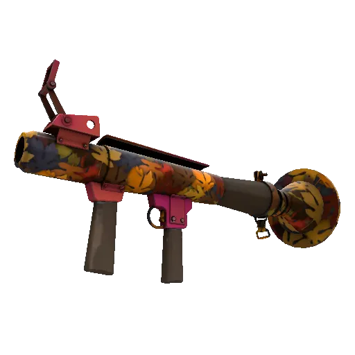 Autumn Rocket Launcher war paint