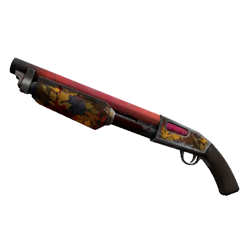 Strange Autumn Shotgun (Well-Worn) (Well-Worn) — Team Fortress 2 war paint