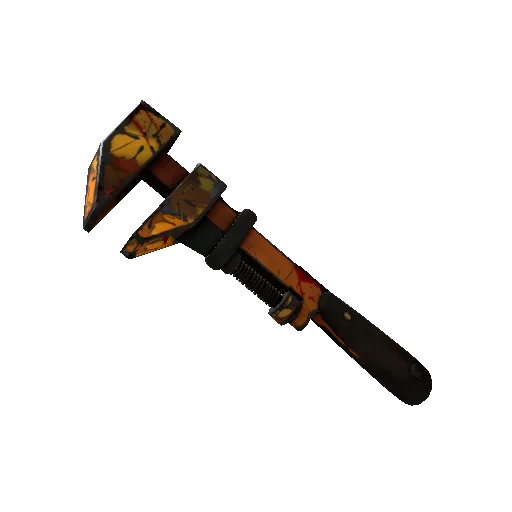 Autumn Wrench (Well-Worn) (Well-Worn) — Team Fortress 2 war paint