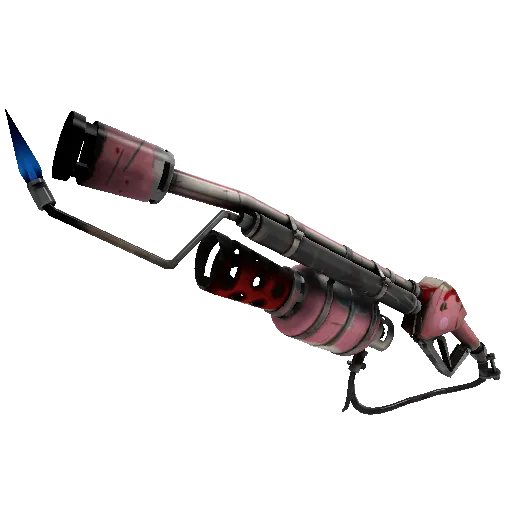 Strange Balloonicorn Flame Thrower (Well-Worn) (Well-Worn) — Team Fortress 2 war paint
