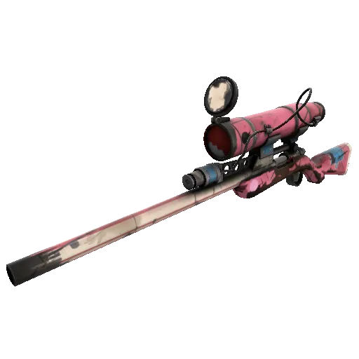 Strange Balloonicorn Sniper Rifle (Battle Scarred) (Battle Scarred) — Team Fortress 2 war paint