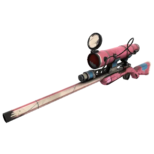 Strange Balloonicorn Sniper Rifle (Well-Worn) (Well-Worn) — Team Fortress 2 war paint