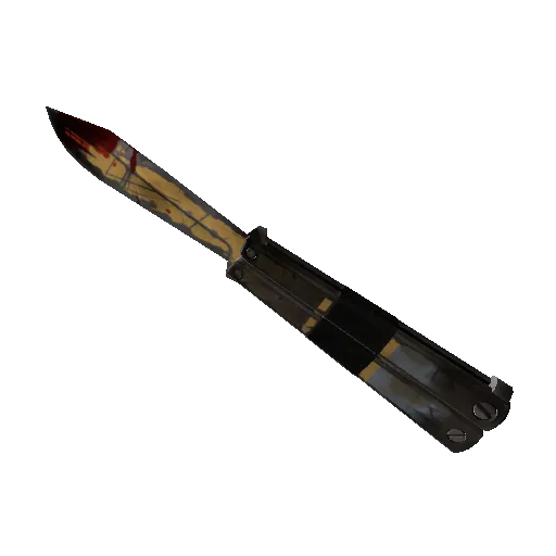Blitzkrieg Knife (Battle Scarred) (Battle Scarred) — Team Fortress 2 war paint