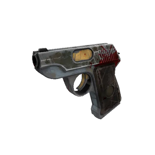 Strange Blitzkrieg Pistol (Battle Scarred) (Battle Scarred) — Team Fortress 2 war paint