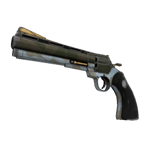 Strange Blitzkrieg Revolver (Minimal Wear) (Minimal Wear) — Team Fortress 2 war paint