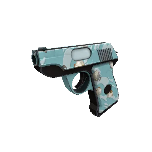 Blue Mew Pistol — Team Fortress 2 war paint