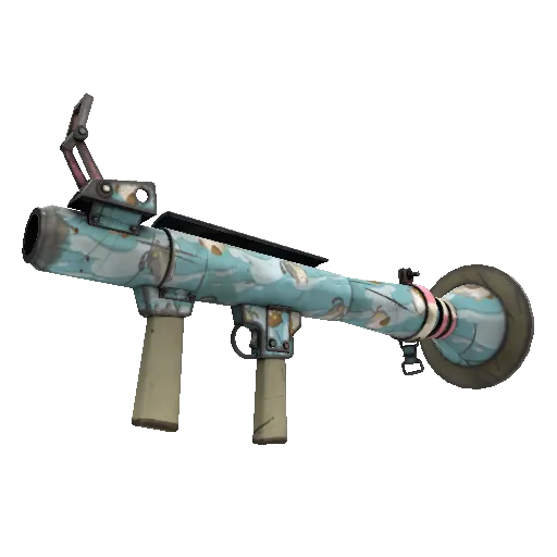 Blue Mew Rocket Launcher (Field-Tested) (Field-Tested) — Team Fortress 2 war paint