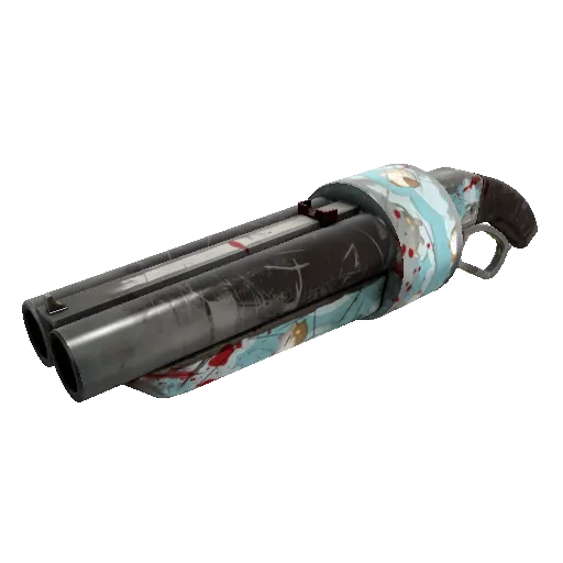 Blue Mew Scattergun (Battle Scarred) (Battle Scarred) — Team Fortress 2 war paint