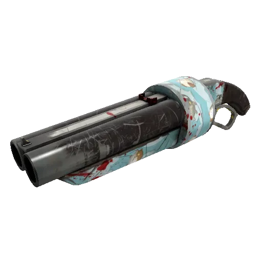 Strange Blue Mew Scattergun (Well-Worn) (Well-Worn) — Team Fortress 2 war paint