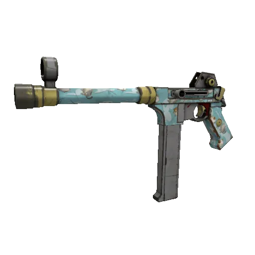 Blue Mew SMG (Field-Tested) (Field-Tested) — Team Fortress 2 war paint