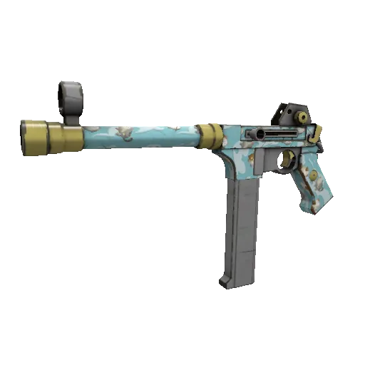 Blue Mew SMG (Minimal Wear) (Minimal Wear) — Team Fortress 2 war paint