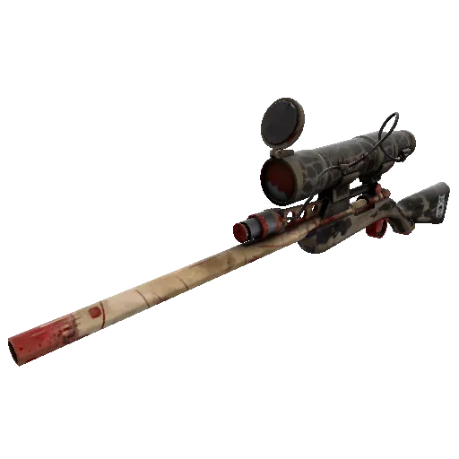 Boneyard Sniper Rifle (Battle Scarred) (Battle Scarred) — Team Fortress 2 war paint