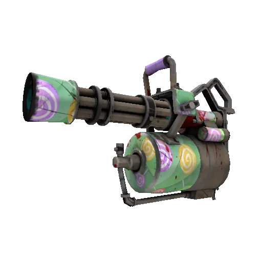 Strange Brain Candy Minigun (Well-Worn) (Well-Worn) — Team Fortress 2 war paint