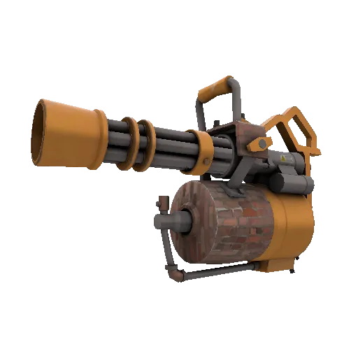 Brick House Minigun war paint
