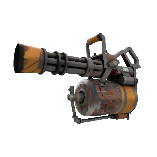 Strange Brick House Minigun (Well-Worn) (Well-Worn) — Team Fortress 2 war paint