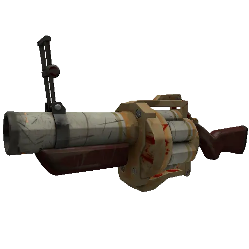 Strange Coffin Nail Grenade Launcher (Battle Scarred) (Battle Scarred) — Team Fortress 2 war paint