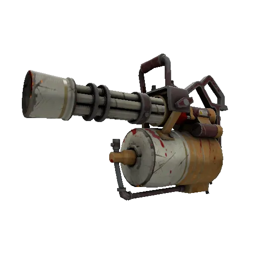 Coffin Nail Minigun (Well-Worn) (Well-Worn) — Team Fortress 2 war paint