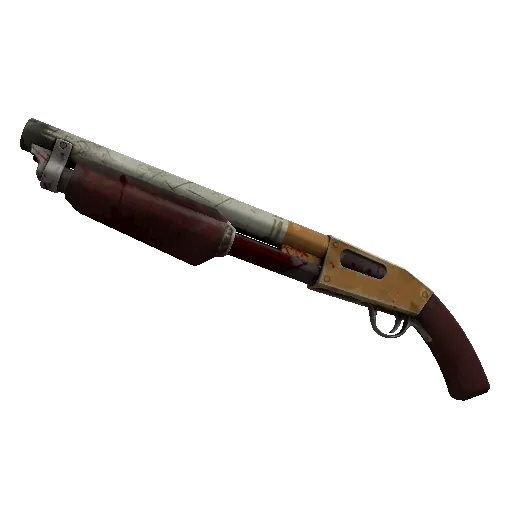 Coffin Nail Shotgun (Battle Scarred) (Battle Scarred) — Team Fortress 2 war paint