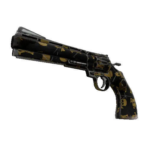 Dead Reckoner Revolver (Battle Scarred) (Battle Scarred) — Team Fortress 2 war paint