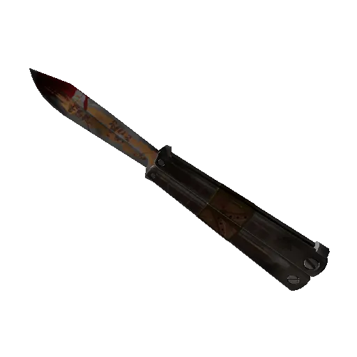 Strange Dressed to Kill Knife (Battle Scarred) (Battle Scarred) — Team Fortress 2 war paint