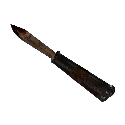 Dressed to Kill Knife (Well-Worn) (Well-Worn) — Team Fortress 2 war paint