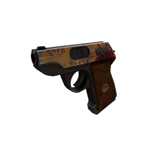 Dressed to Kill Pistol (Well-Worn) (Well-Worn) — Team Fortress 2 war paint