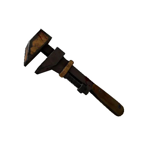 Dressed to Kill Wrench (Battle Scarred) (Battle Scarred) — Team Fortress 2 war paint