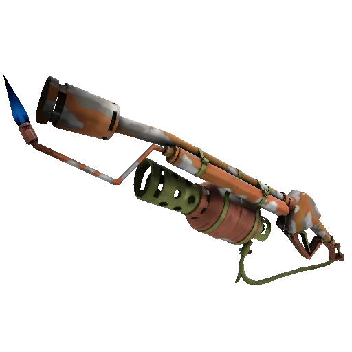 Earth, Sky and Fire Flame Thrower war paint
