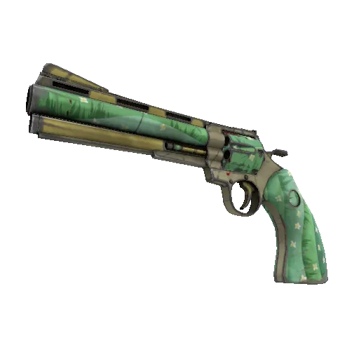 Flower Power Revolver (Field-Tested) (Field-Tested) — Team Fortress 2 war paint