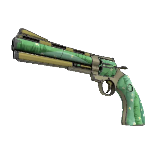 Strange Flower Power Revolver (Minimal Wear) (Minimal Wear) — Team Fortress 2 war paint