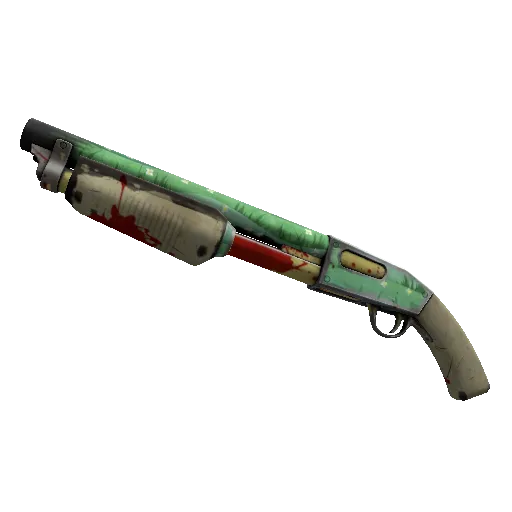 Strange Flower Power Shotgun (Well-Worn) (Well-Worn) — Team Fortress 2 war paint