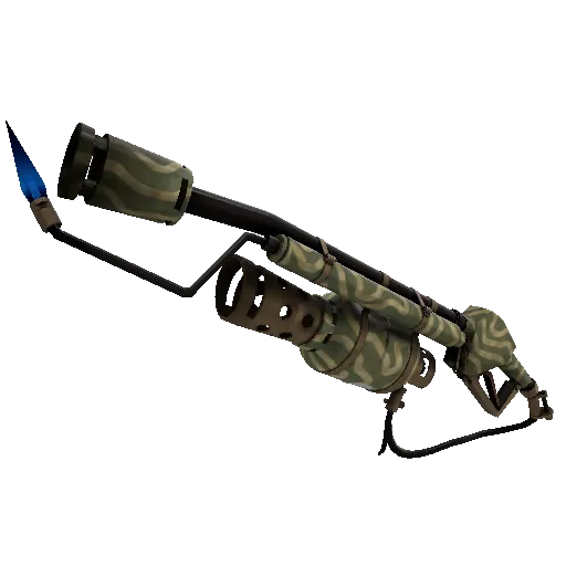 Forest Fire Flame Thrower war paint