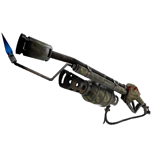 Forest Fire Flame Thrower (Well-Worn) (Well-Worn) — Team Fortress 2 war paint