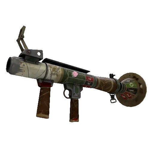 Strange High Roller's Rocket Launcher (Battle Scarred) (Battle Scarred) — Team Fortress 2 war paint
