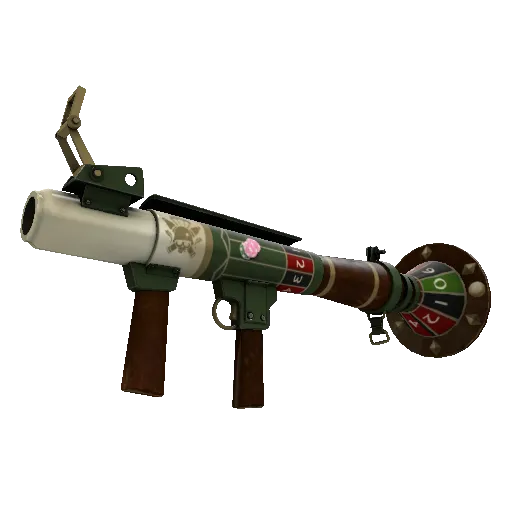 High Roller's Rocket Launcher war paint