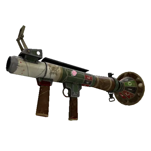 Strange High Roller's Rocket Launcher (Well-Worn) (Well-Worn) — Team Fortress 2 war paint