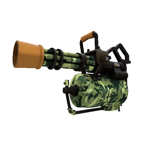 King of the Jungle Minigun — Team Fortress 2 war paint