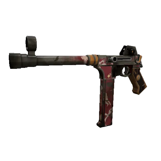 Low Profile SMG (Battle Scarred) (Battle Scarred) — Team Fortress 2 war paint