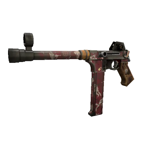 Low Profile SMG (Well-Worn) (Well-Worn) — Team Fortress 2 war paint