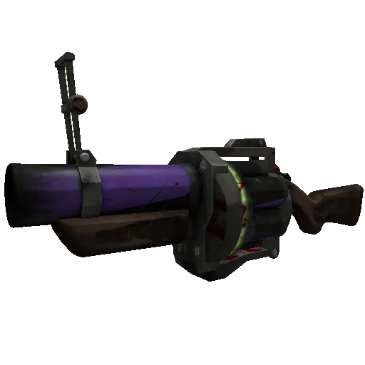 Strange Macabre Web Grenade Launcher (Battle Scarred) (Battle Scarred) — Team Fortress 2 war paint