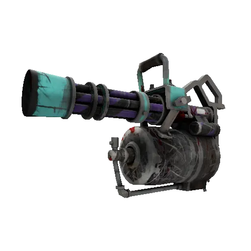 Strange Macabre Web Minigun (Battle Scarred) (Battle Scarred) — Team Fortress 2 war paint