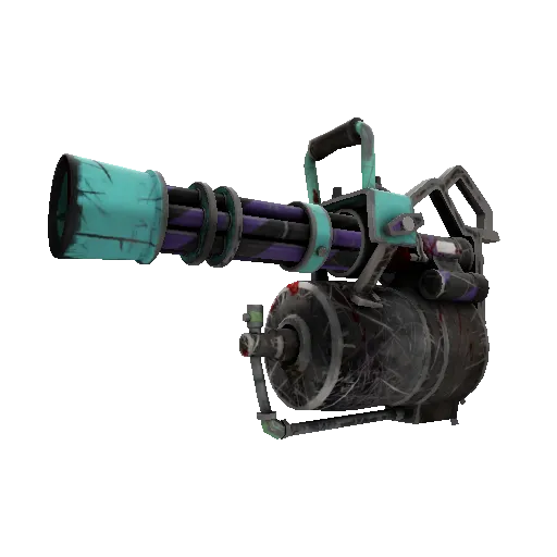 Strange Macabre Web Minigun (Well-Worn) (Well-Worn) — Team Fortress 2 war paint
