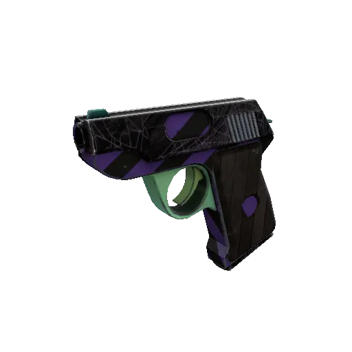 Macabre Web Pistol war paint