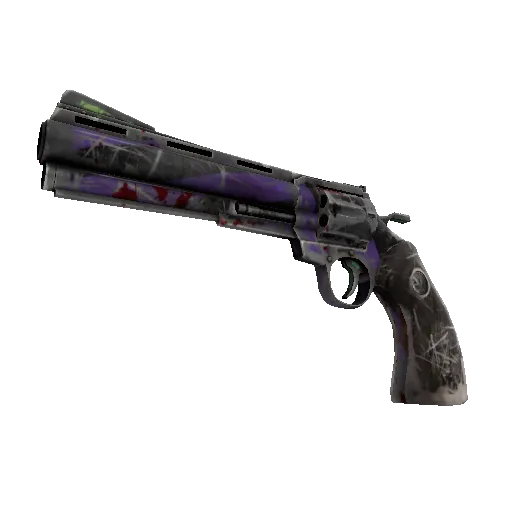 Macabre Web Revolver (Battle Scarred) (Battle Scarred) — Team Fortress 2 war paint