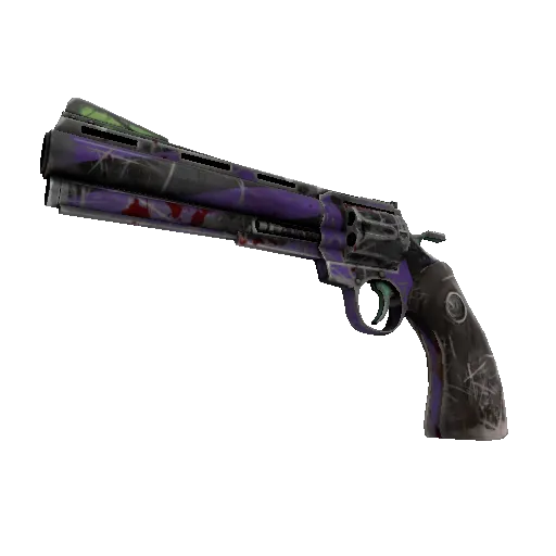 Macabre Web Revolver (Well-Worn) (Well-Worn) — Team Fortress 2 war paint